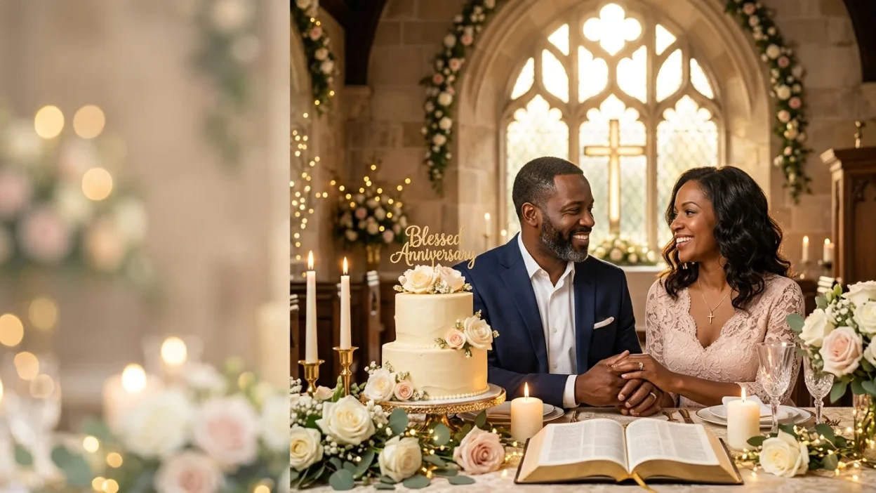 blessed happy anniversary wishes couple