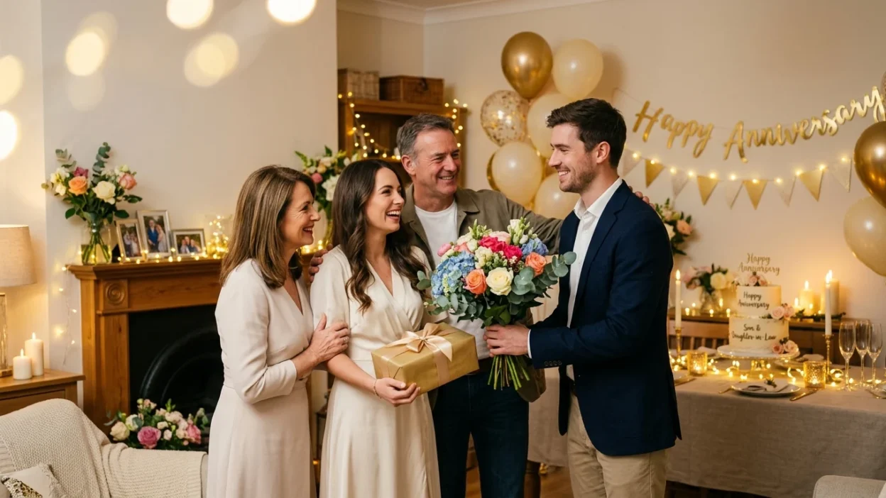 anniversary wishes for son and daughter in law