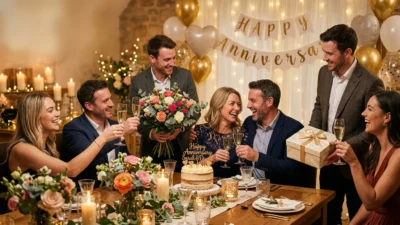 happy anniversary wishes for friends